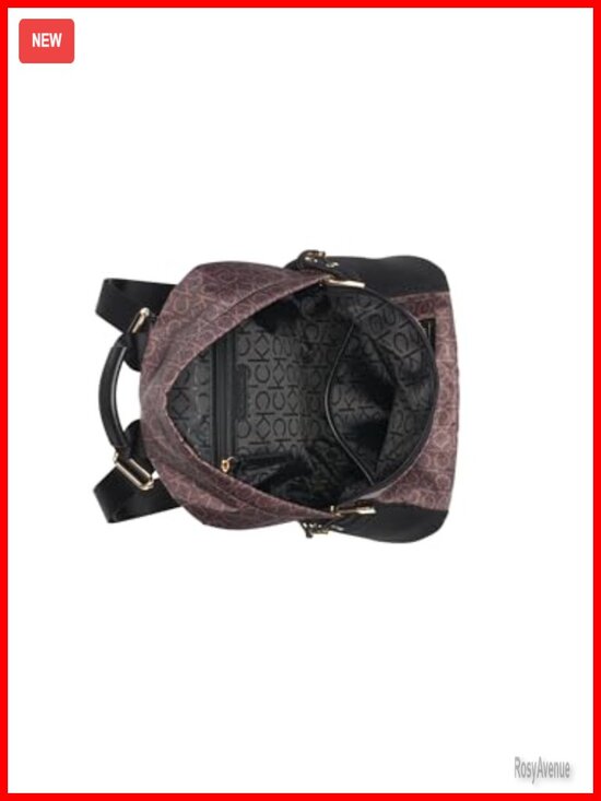 Calvin Klein Organizational Nylon Backpack with Multiple Pockets